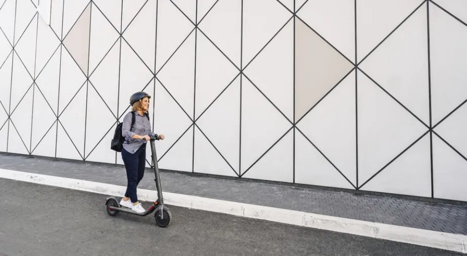 jazda na hulajnodze elektrycznej