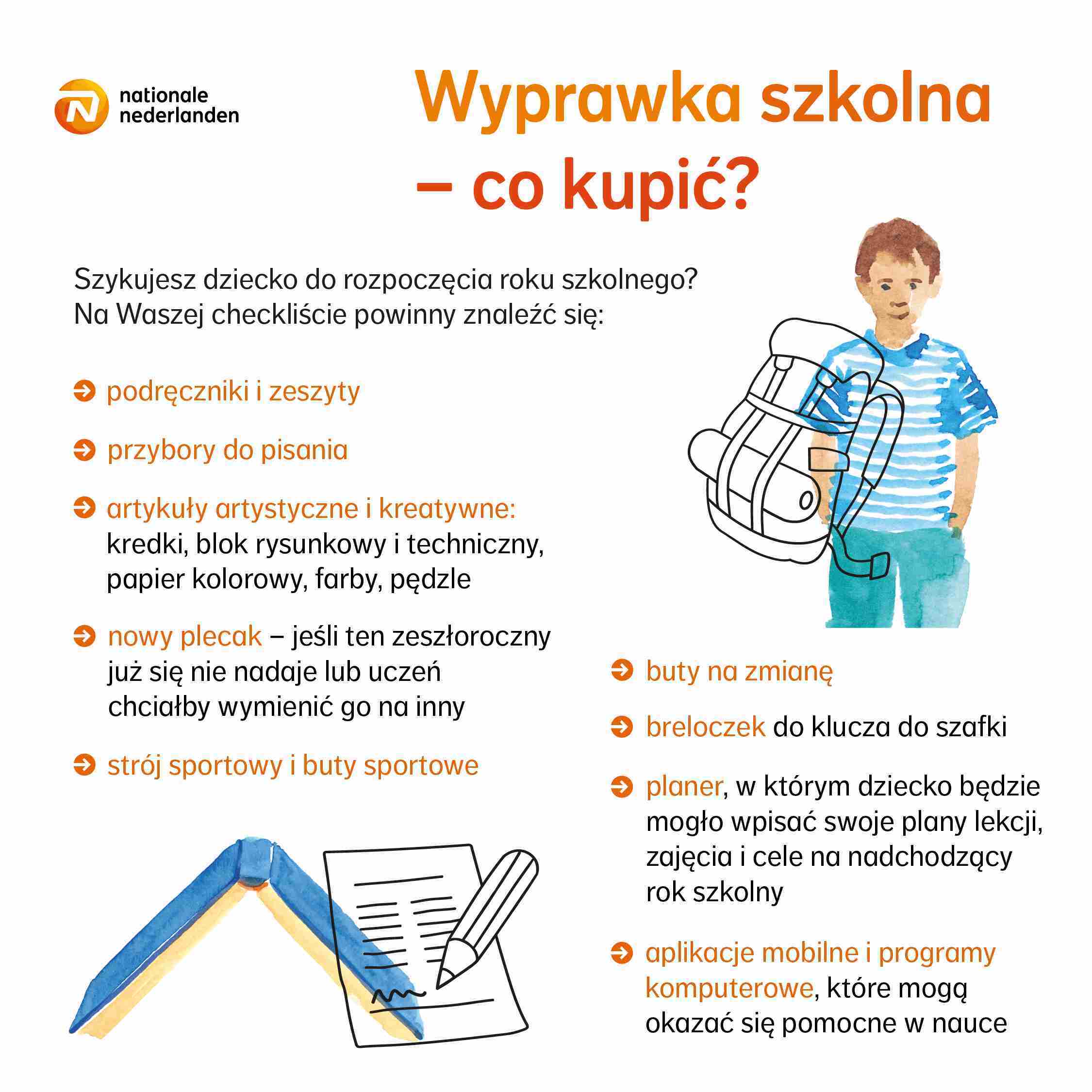 co kupić do szkoły